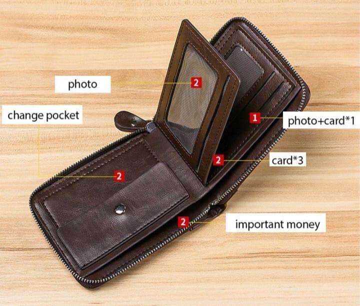 Durable Real Leather Wallet for Men