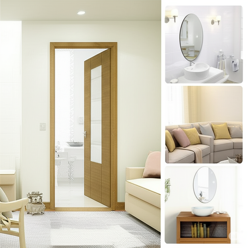 UnBreakable Imported Acrylic Mirror (Self Adhesive)