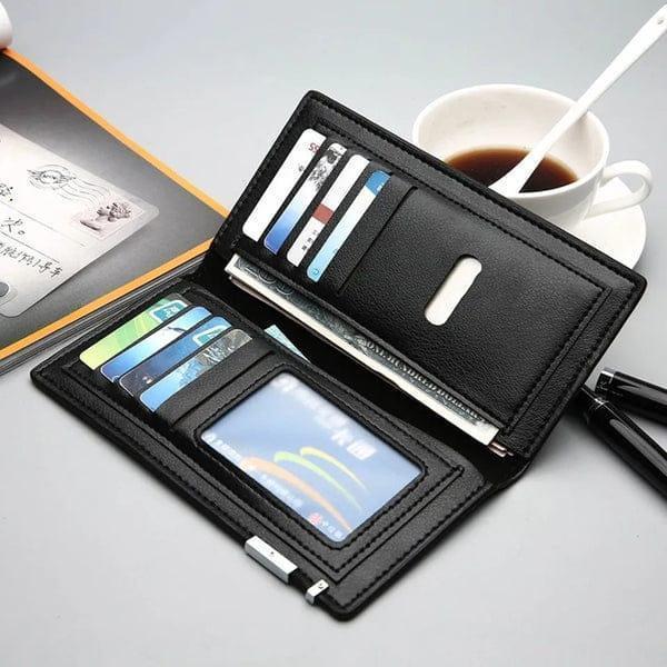 Men's Classic Leather Long Wallet