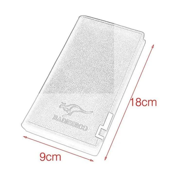 Men's Classic Leather Long Wallet