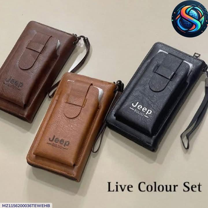 Pocket-Friendly Unisex Credit Card & Phone Wallet