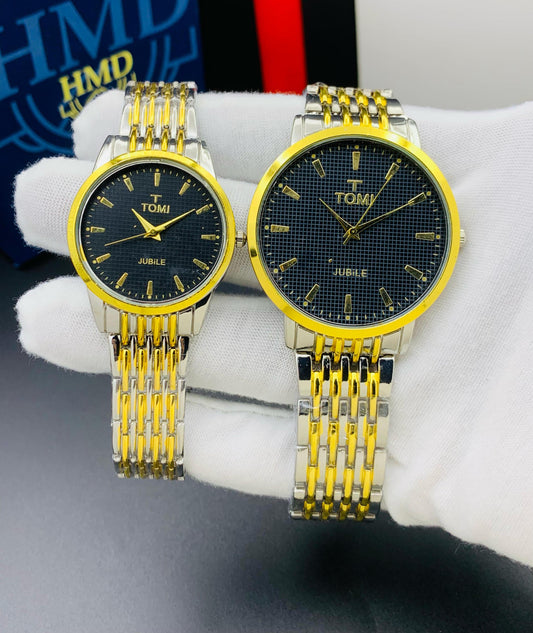 TOMI Couple Chain Watch Set