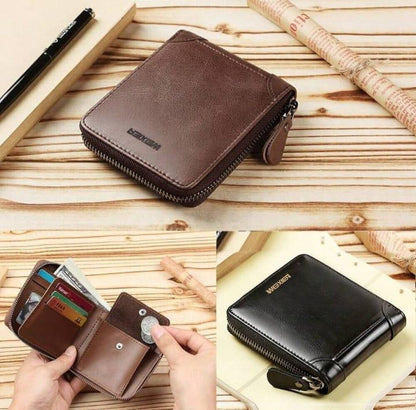 Durable Real Leather Wallet for Men