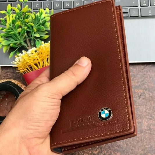 Men's Stylish PU Leather Long Wallet