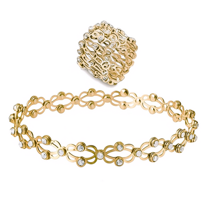 Convertible Gold Ring-to-Bracelet