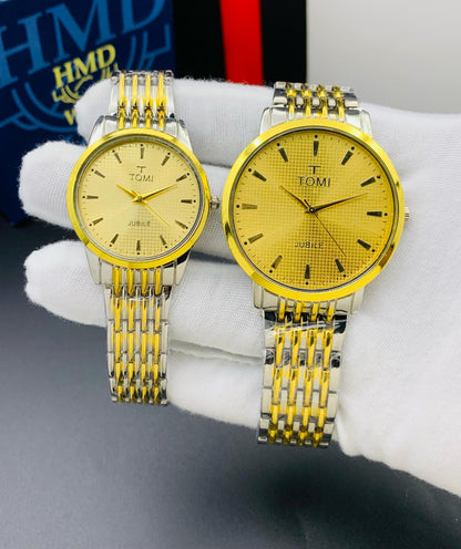 TOMI Couple Chain Watch Set