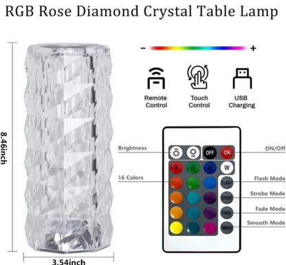 Diamond Touch Lamp (16 RGB)